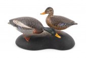 PAIR OF A. ELMER CROWELL MINIA