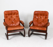 PAIR OF AALTO STYLE BEECH & LE