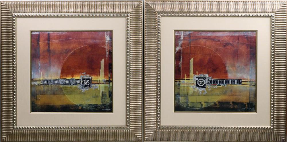 PAIR OF ABSTRACTS POSTER WITH