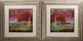 PAIR OF ABSTRACTS POSTER WITH
