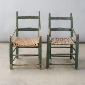 PAIR OF ACADIAN ARMCHAIRSA pai