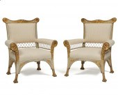 PAIR OF AESTHETIC MOVEMENT GRA
