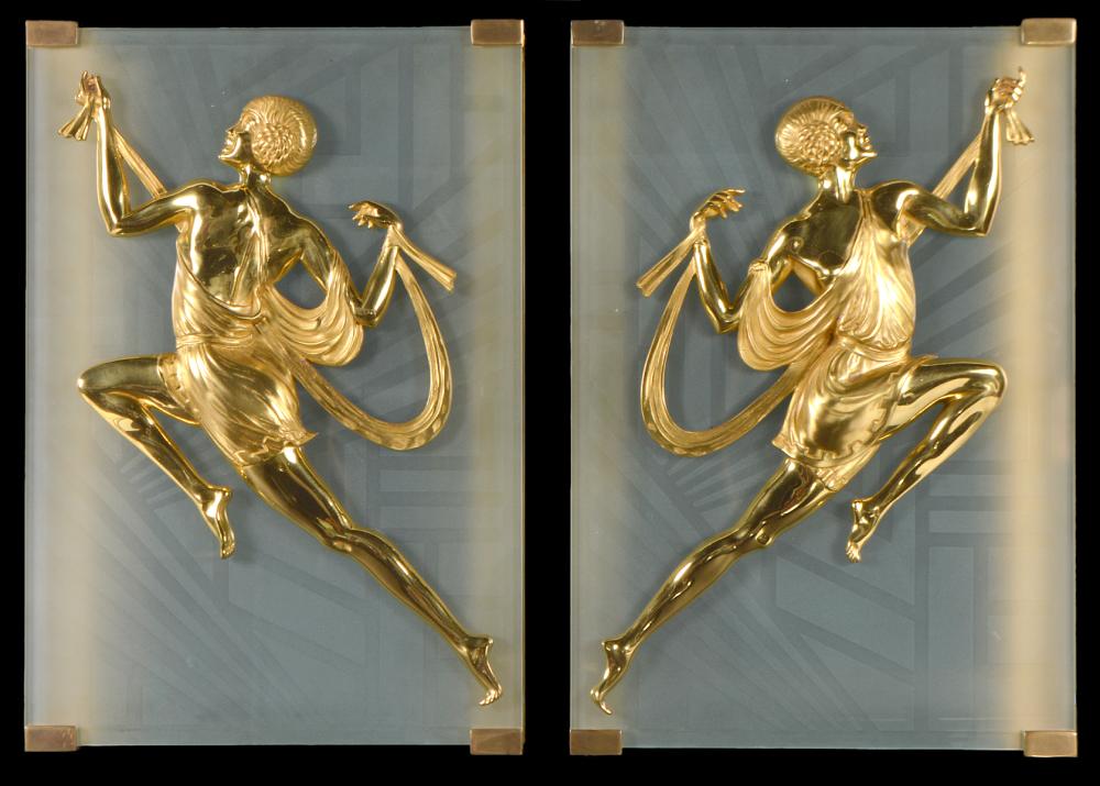 PAIR OF AFFORTUNATO GORI ART DECO