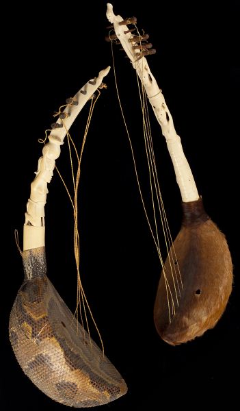 Pair of African Ivory Neck