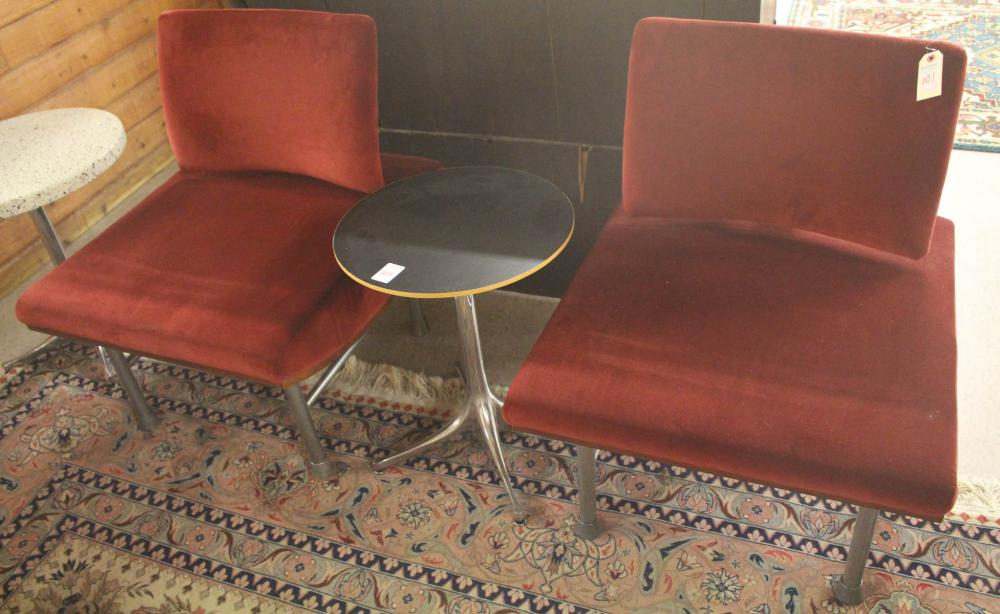 PAIR OF AGI LOUNGE CHAIRSPAIR OF
