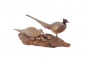 PAIR OF A.J. KING MINIATURE RI