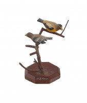 PAIR OF A.J. KING MINIATURE EV