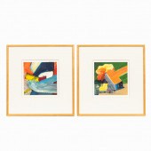 PAIR OF ALBERT SMITH ACRYLIC P