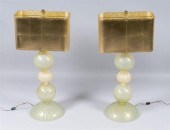PAIR OF ALBERTO DONA GOLD AND