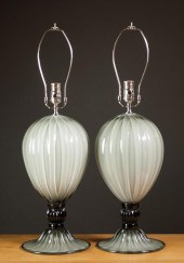 PAIR OF ALBERTO DONA MURANO AR