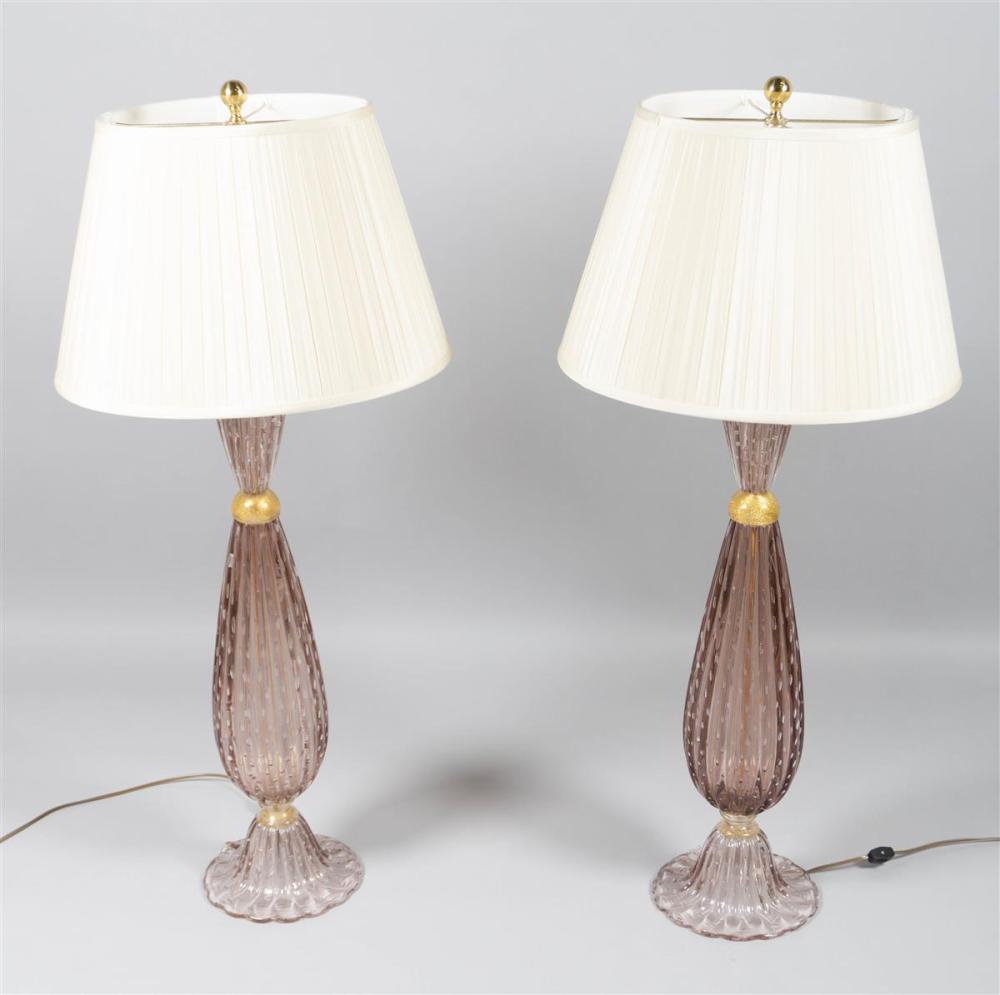 PAIR OF ALBERTO DONA MURANO