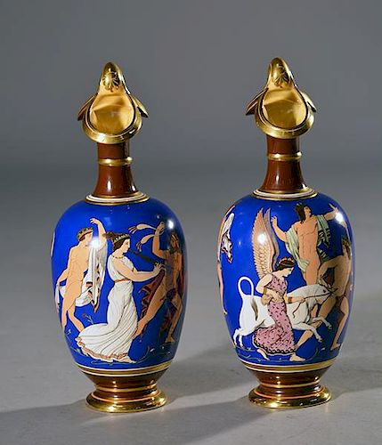PAIR OF ALCOCK EWERSFine pair 15.5"