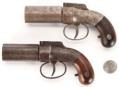 PAIR OF ALLEN & THURBER PEPPER