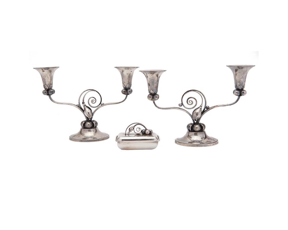 PAIR OF ALPHONSE LA PAGLIA