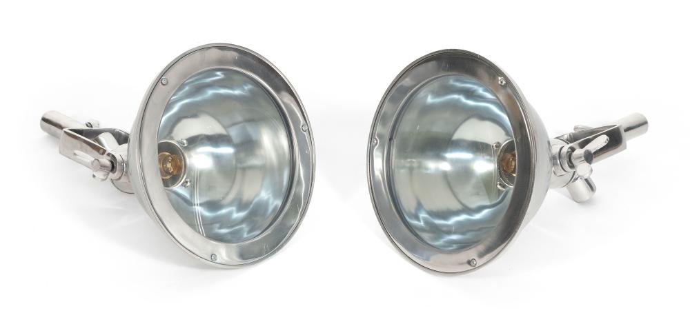 PAIR OF ALUMINUM CARGO LIGHTS