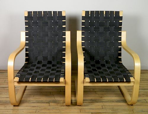 PAIR OF ALVAR AALTO ''PENSION''