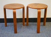 PAIR OF ALVAR AALTO STYLE YUGO