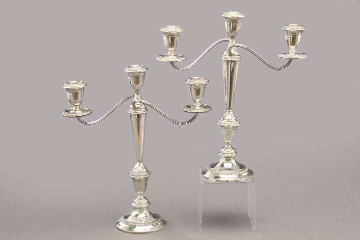 Pair of Alvin Weighted Sterling