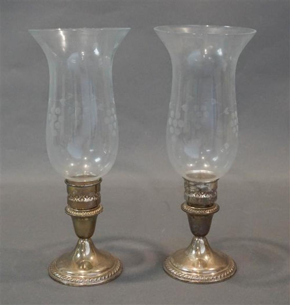 PAIR OF ALVIN WEIGHTED STERLING LOW