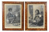 PAIR OF AMERICAN 19TH CENT CHR