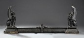 PAIR OF AMERICAN CAST IRON FIG
