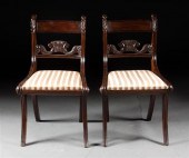 Pair of American Classical mah