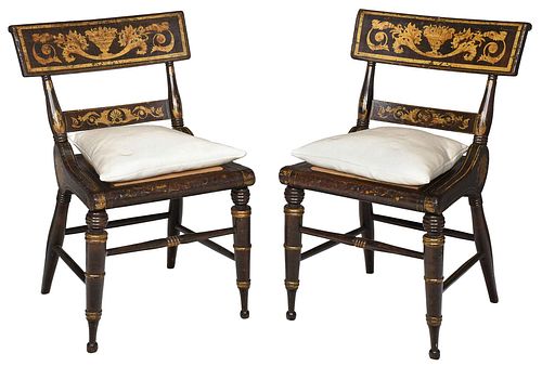 PAIR OF AMERICAN CLASSICAL