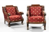 Pair of American Empire Reviva