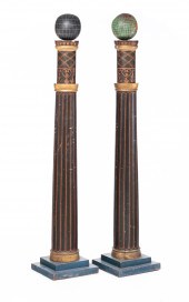PAIR OF AMERICAN MASONIC LODGE