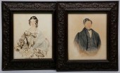 PAIR OF AMERICAN MINIATURE WAT