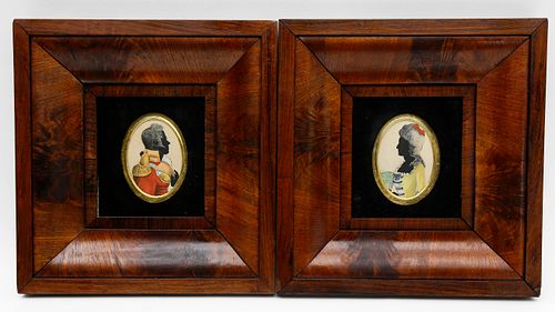 PAIR OF AMERICAN MINIATURE