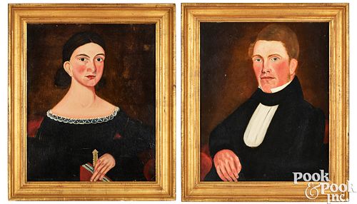 PAIR OF AMERICAN OIL ON BOARD