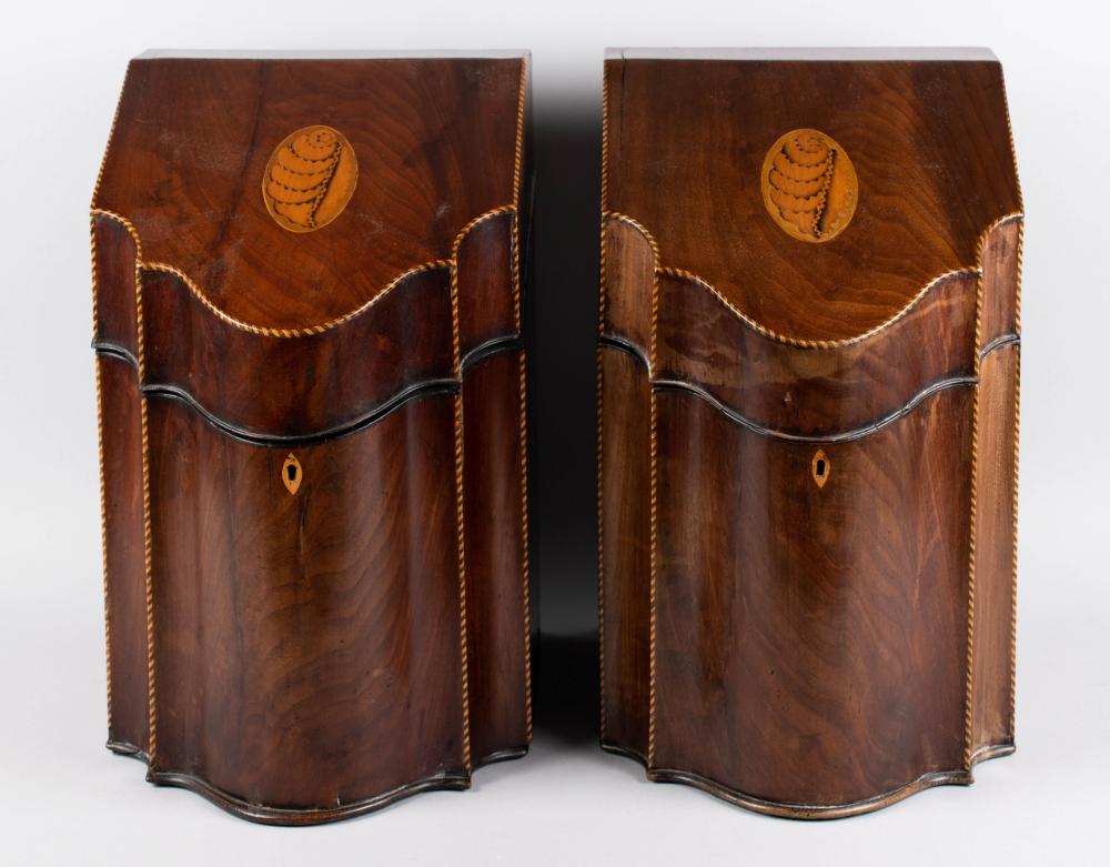 PAIR OF AMERICAN OR ENGLISH SHELL