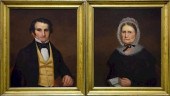 PAIR OF AMERICAN PORTRAITSPair