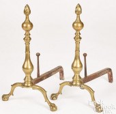 PAIR OF AMERICAN QUEEN ANNE BR