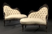 Pair of American Rococo Reviva