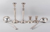 PAIR OF AMERICAN SILVER LOW AN