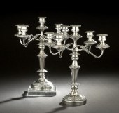 Pair of American Silverplate F