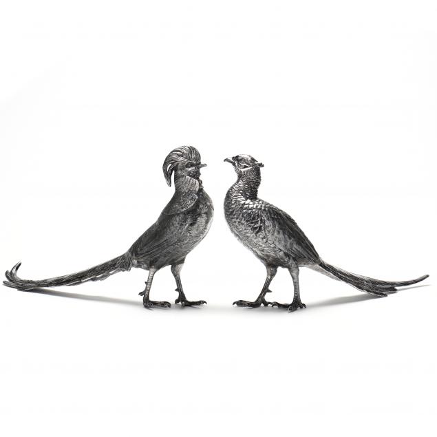 PAIR OF AMERICAN SILVERPLATE