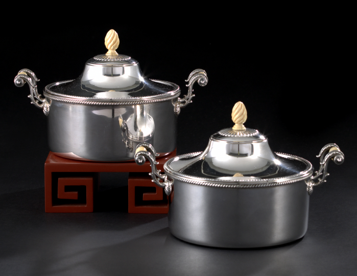 Pair of American Silverplate