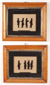 PAIR OF AMERICAN STATESMEN SIL