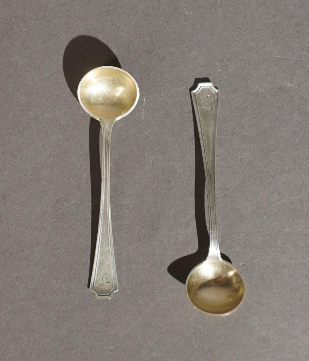 PAIR OF AMERICAN STERLING SILVER