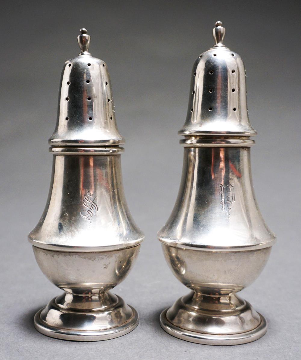 PAIR OF AMERICAN STERLING SILVER
