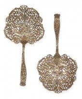 Pair of American sterling silv