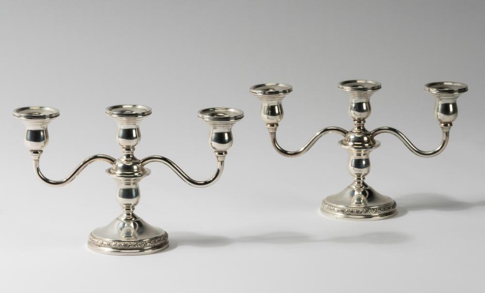 PAIR OF AMERICAN STERLING