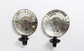 PAIR OF AMERICAN TIN REFLECTIV
