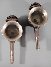 PAIR OF AMERICAN TOLE CARRIAGE