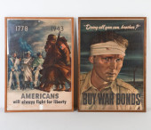PAIR OF AMERICAN WWII POSTERS<