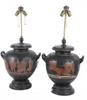PAIR OF ANCIENT GREEK-STYLE CE
