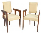 PAIR OF ANDRE SORNAY ARMCHAIRS